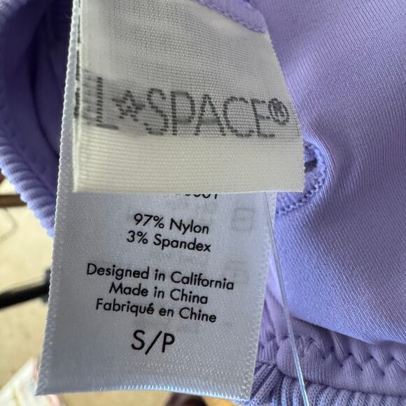 L*Space Ridin' High Ribbed Helena Top - Purple NWT Size Small - Picture 7 of 8